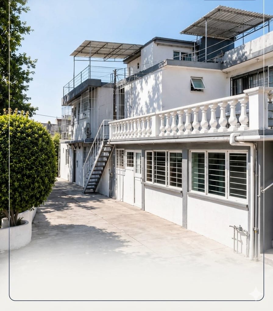 Exterior del inmueble donde se encuentra Mind & Soul